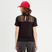 T-shirt manches courtes noir femme