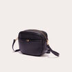 Sac bandoulière carré noir femme