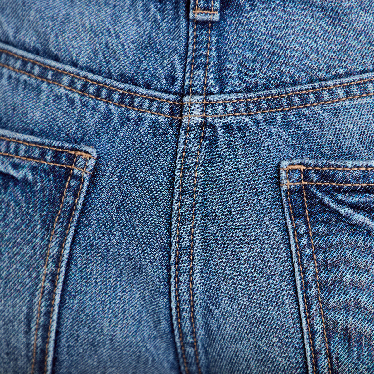 Bermuda regular 5 poches en jean denim double stone femme