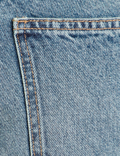 Jeans droit 5 poches denim dirty femme