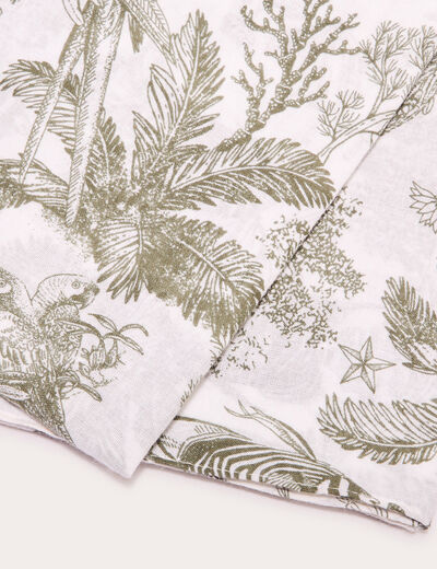Foulard blanc femme