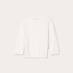 Pull manches 3/4 ecru femme