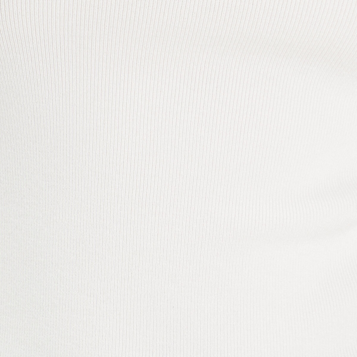 T-shirt manches courtes col polo blanc femme