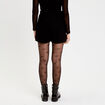 Jupe-short courte noir femme