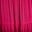 Jupe &eacute;vas&eacute;e longueur 3/4 dentelle rouge femme