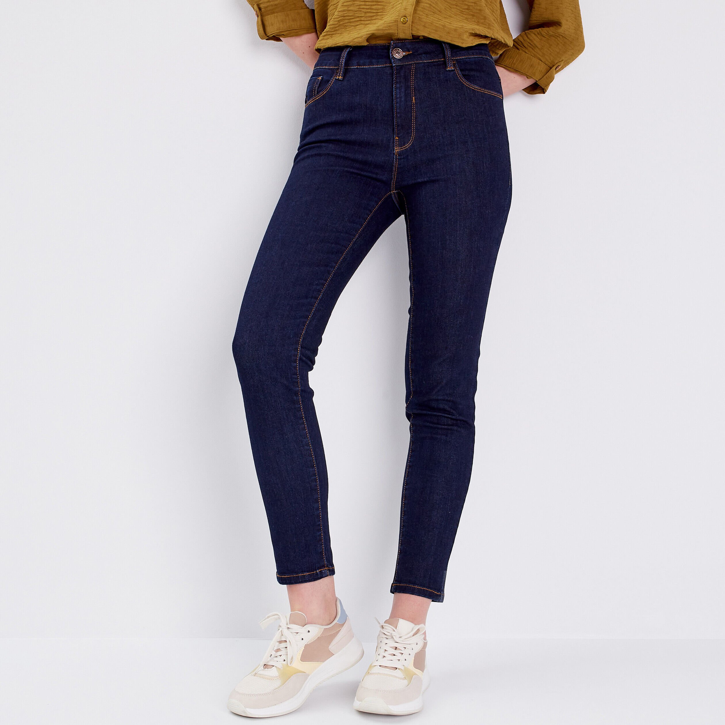 Jean brut slim femme outlet