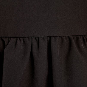 blouse effet boule et noeud noir femme Blouse effet boule et noeud noir femme