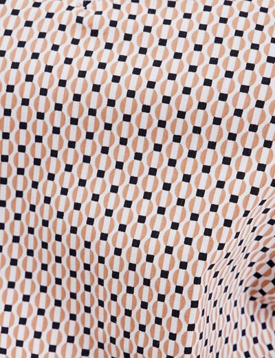 Blouse manches longues blanc femme
