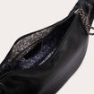 Sac banane similicuir noir femme