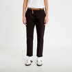 Pantalon chino 7/8&egrave;me noir femme