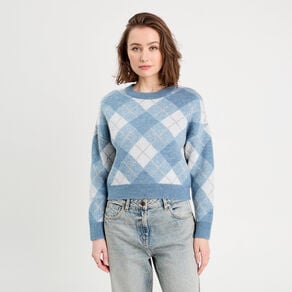pull manches longues bleu femme Pull manches longues bleu femme