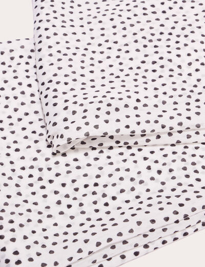 Foulard ecru femme