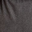 Manteau droit mi-long &agrave; manches longues gris femme