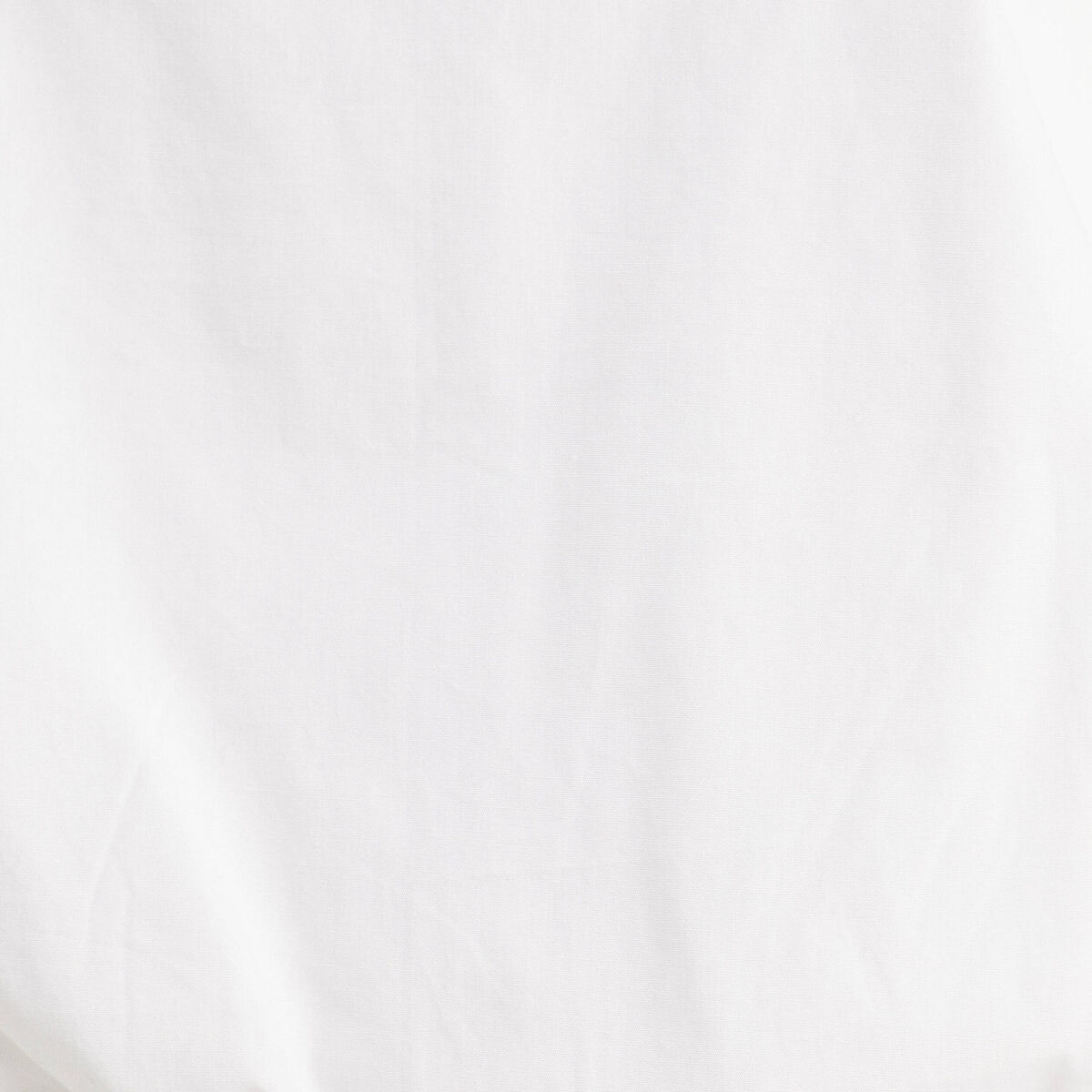 T-shirt effet boule blanc femme