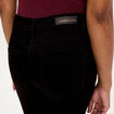 Jeans skinny push-up denim noir femme
