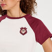 T-shirt manches courtes ecru femme