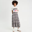 T-shirt manches courtes blanc femme