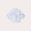 Chemise manches 3/4 blanc femme