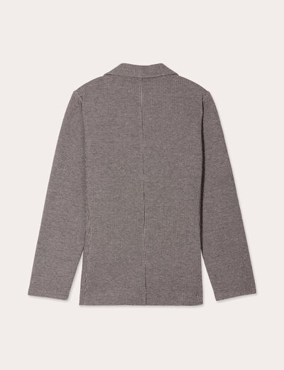 Veste blazer manches longues blanc femme