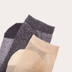 Lot 2 paires chaussettes noir femme