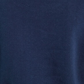 Sweat effet 2-en-1 chemise bleu marine femme