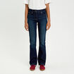 Jeans flare denim stone femme