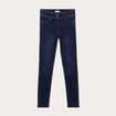 Jeans slim push-up denim brut femme