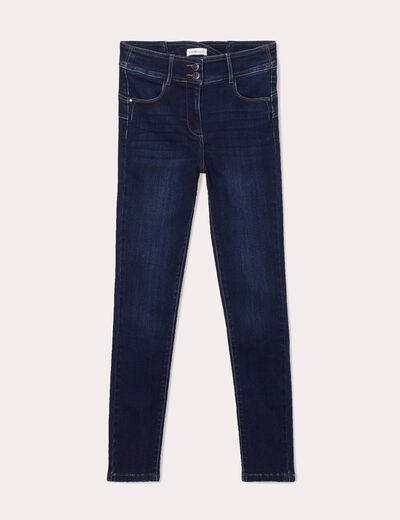 Jeans slim push-up denim brut femme