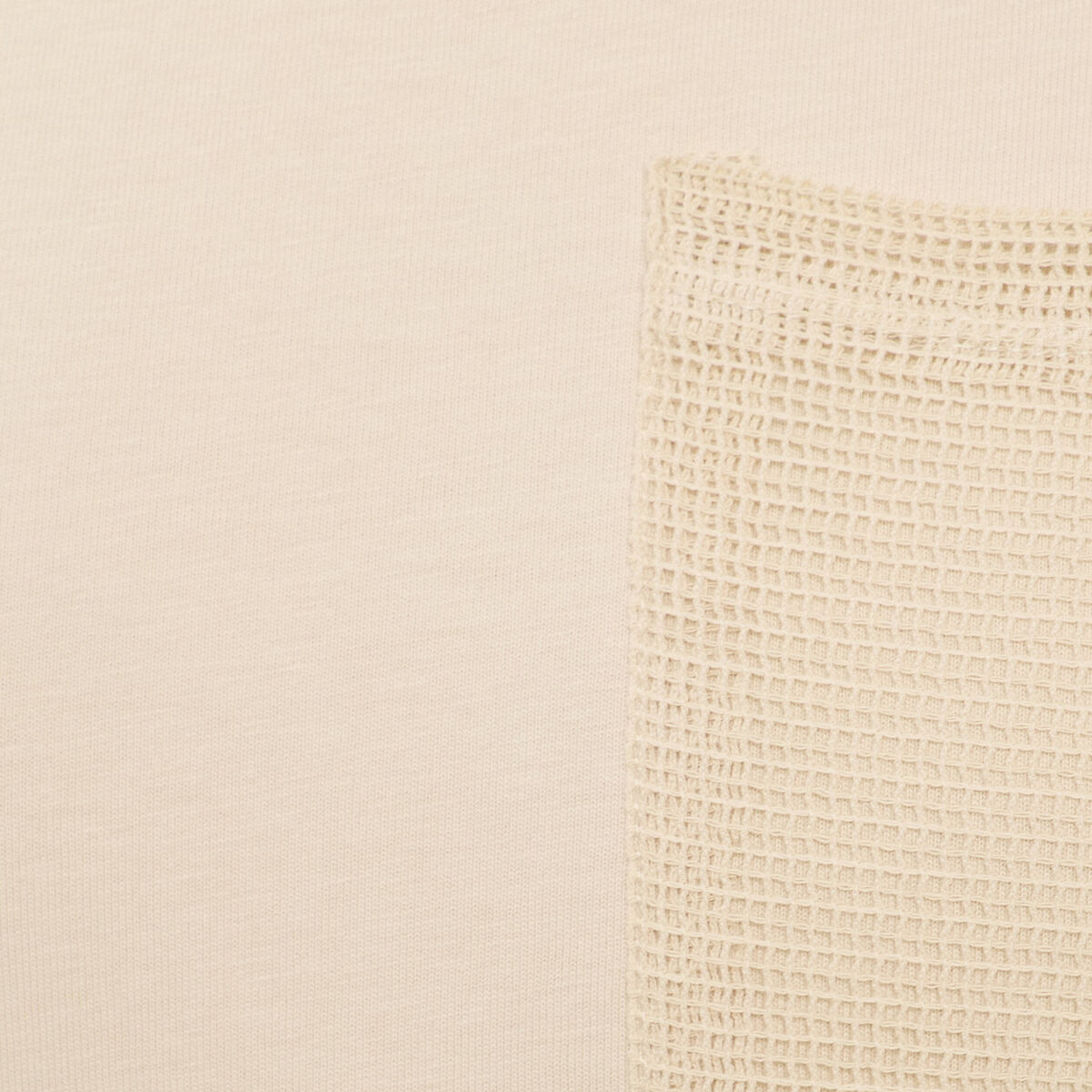 T-shirt poche détails bijoux beige femme