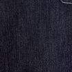 Blouse col chemise manches longues denim brut femme