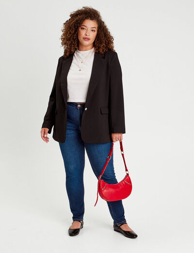 Jeans slim denim stone femme