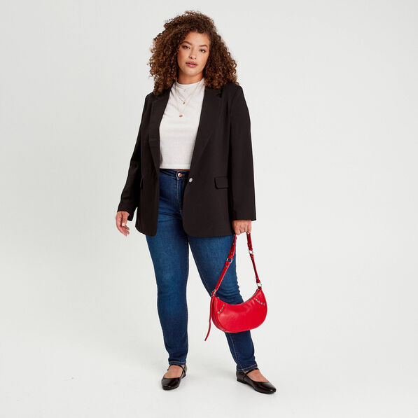 Jeans slim denim stone femme