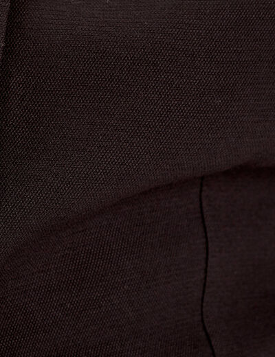 Combishort ceinturée noir femme