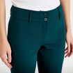 Pantalon flare vert fonc&eacute; femme