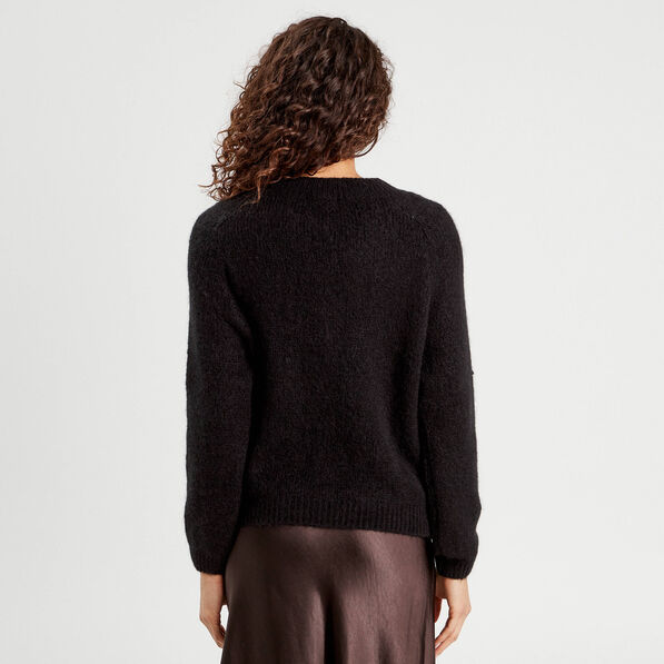 pull manches longues noir femme Pull manches longues noir femme