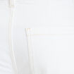 Jean wide leg taille haute denim blanc femme