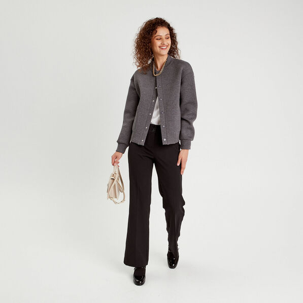 pantalon flare noir femme Pantalon flare noir femme