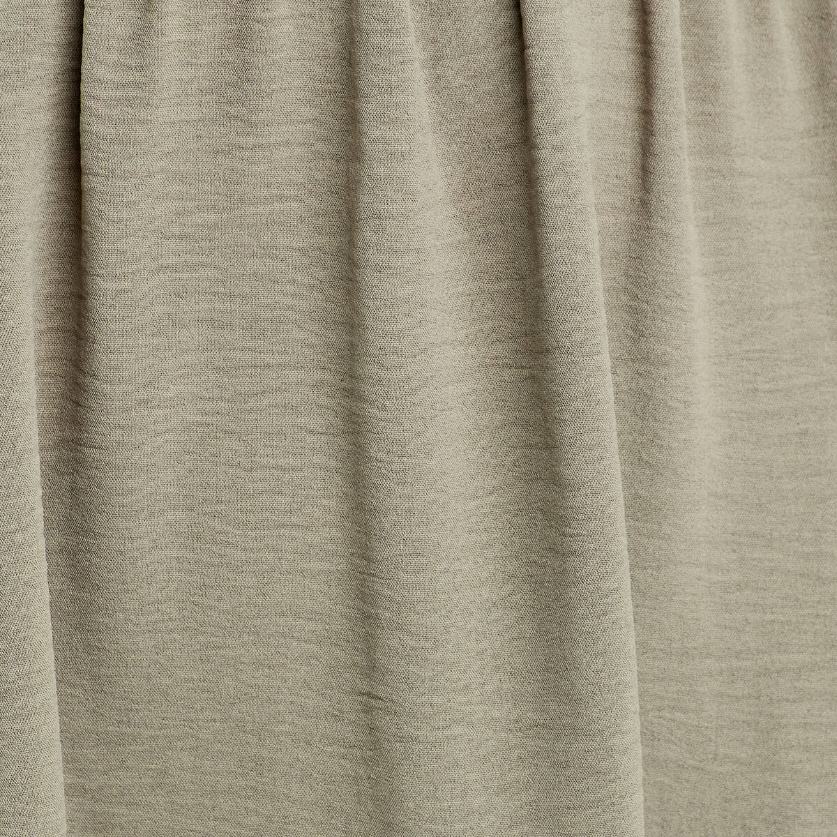 Robe évasée manches 3/4 vert kaki femme