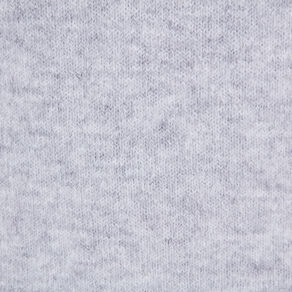 Robe pull droite gris clair femme