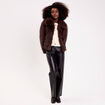 Gilet sans manches ecru femme