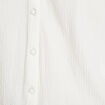Blouse manches longues ecru femme