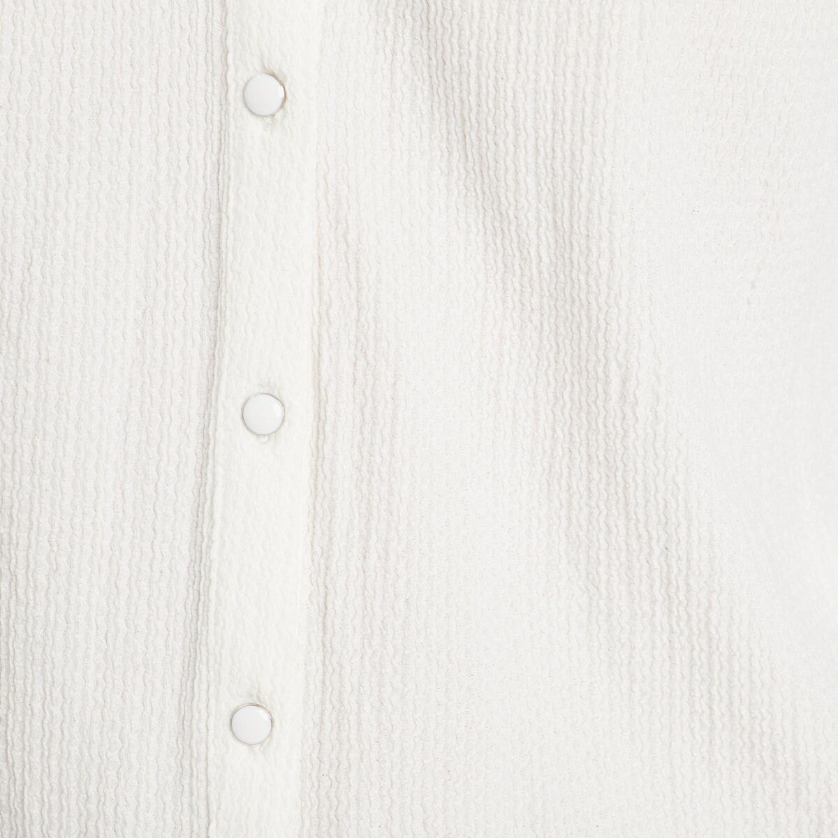 Blouse manches longues ecru femme