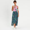 Débardeur bretelles larges violet femme