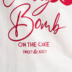 T-shirt manches courtes ecru femme