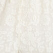 Short dentelle ecru femme