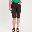 Pantacourt noir femme