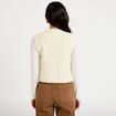 Gilet sans manches broderie sable femme