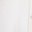 Chemise manches 3/4 ivoire femme