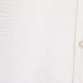 Chemise manches 3/4 ivoire femme