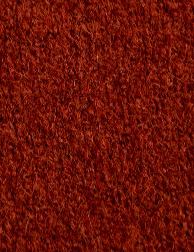 Pull sans manches marron cognac femme